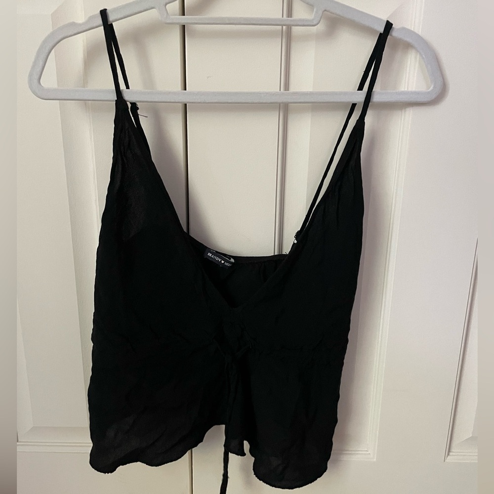 NWOT Brandy Melville Deep-V Babydoll Cami